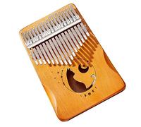 Kalimba Instrument 17 Key Thumb Piano Mahogany Professional Kalimba Finger Piano Beginners Instrument With Tuning Hammer (Color : 05)