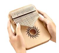 Kalimba Instrument 17key Maple Kalimba 21k Ey Portable Beginner Suitable For Adults(Original 21 key)