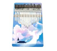 Kalimba Instrument 17tone Kalimba Colored Thumb Piano Beginner Instrument(5)
