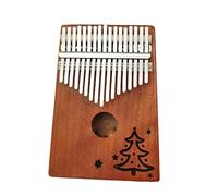 Kalimba Instrument 17tone Kalimba Thumb Piano Portable Oak Finger For Beginners(3)
