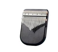 Kalimba Instrument 21 Key Kalimba Solid Wood Professional 17 Beginner Keyboard Musical Instrument Portable(21 Key Black)