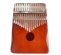 Kalimba Instrument 21 Key Thumb Piano Kalimba 17 Finger Wooden Tuning Portable(17key Simple style)