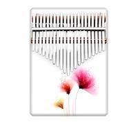 Kalimba Instrument 21 Tone Colored Thumb Piano Kalimba Finger For Beginners Portable(1)