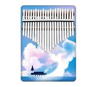 Kalimba Instrument 21key Kalimba Chromatic Scale Small Wooden Professional Music Keyboard Beginner Instrument Accessories(6)