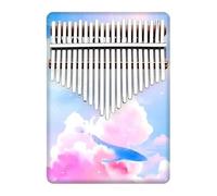 Kalimba Instrument 21key Kalimba Chromatic Scale Small Wooden Professional Music Keyboard Beginner Instrument Accessories(5)