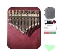 Kalimba Instrument 21key Purple Heart Piano Board Kalimba Professional 17key Thumb Finger With Case(21 key)