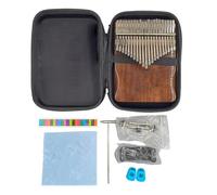 Kalimba Instrument 21key Solid Kalimba With Stand And Carrying Case Adult Professional Grade