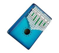 Kalimba Instrument Portable Professional Finger Piano 17-key Veneer Kalimba Maple Thumb Piano With Tuning Hammer (Color : 03)