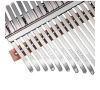 Kalimba Instrument Professional 17key 21 key Purple Heart Kalimba for beginners thumb piano in C major chromatic scale(17 keys)