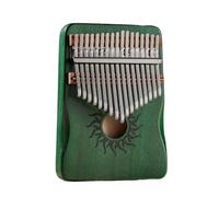 Kalimba Kalimba 17/21 Key Kalimba Finger Piano Solid Maple Wood Kalimba Thumb Piano Keyboard Musical Instrument For Beginner(Green 17)