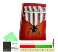 Kalimba Kalimba 17 Key Wooden Calimba Thumb Piano Mahogany Keyboard Instrument With Songbook Accessories(Style 5)