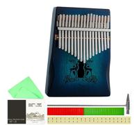 Kalimba Kalimba 17 Key Wooden Calimba Thumb Piano Mahogany Keyboard Instrument With Songbook Accessories(Style 1)