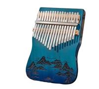 Kalimba Kalimba professional music keyboard finger piano instrument accessories solid wood 17 keys beginner kalimba (Color : 3)