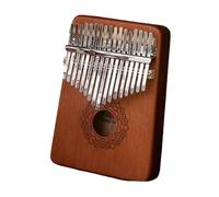 kalimba kids 17-tone mahogany core finger piano musical instrument thumb piano Kalimba Kalimba beginner finger piano portable (Color : 2)