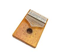 kalimba kids 17-tone mahogany upgraded finger piano beginner's musical instrument kalimba
