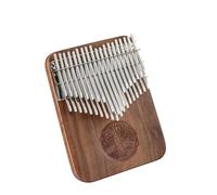 kalimba kids Black walnut thumb piano 24/38/34 keys cute instrument for beginners portable professional (Color : 38cTone)