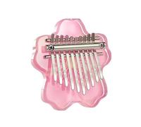 Kalimba Mini Kalimba 10 Keys Acrylic Thumb Piano Finger Piano Keyboard Instrument With Learning Book(Style 3)
