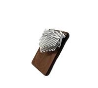 Kalimba Musical Instrument 34 Keys Professional Black Walnut Kalimbas 24 Keys Notes Portable Music Keyboards Beginner B Tone C Key(34B)