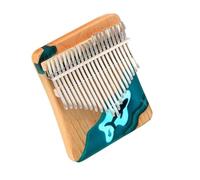 Kalimba Musical Instrument Kalimba 21 Key Thumb Piano Solid Beech Portable Keyboard Instrument With Tuning Hammers(A)