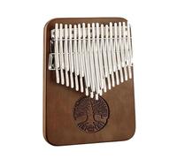 Kalimba Musical Instrument Kalimba 34 Keys Black Walnut Key B/C Thumb Piano 24 Keys Wooden Full Solid Kalimba Without Sound Holes(34C)