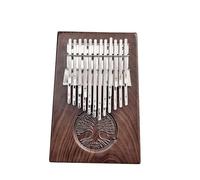 Kalimba Musical Instrument Kalimba 34 Keys Black Walnut Key B/C Thumb Piano 24 Keys Wooden Full Solid Kalimba Without Sound Holes(24B)