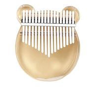 Kalimba Musical Instrument Kalimba Acrylic 17 Keys Transparent Thumb Piano With Tuner Hammer Kalimba Case Acrylic Kalimba Instrument(B)