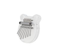 Kalimba Musical Instrument Kalimba Thumb Piano 8/17 Keys Acrylic Clear Rainbow Bear Shape Finger Piano Musical Instrument(A8)