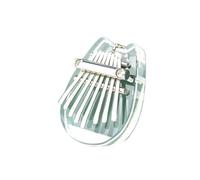 Kalimba Musical Instrument Music Lovers Transparent Thumb Mini Organ Acrylic Kalimba Keyboard Instrument 8 Keys(A)