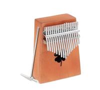 Kalimba Musical Instruments 17 Key Kalimba Single Board Mahogany Sound Hole Mini Keyboard Musical Instrument For Music Lovers(Lucky Grass)