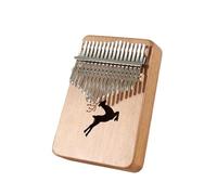 Kalimba Musical Instruments 17 Key Kalimba Thumb Piano Mahogany Beginner Kalimba With Accessory Instructions Tuning Hammer Easy To Use(Wood Flying Deer)