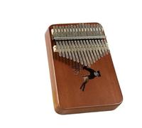 Kalimba Musical Instruments 17 Key Kalimba Thumb Piano Mahogany Beginner Kalimba With Accessory Instructions Tuning Hammer Easy To Use(Retro Flying Deer)