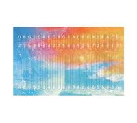 Kalimba Note Sticker Kalimba Sticker Thumb Piano Sticker 21 Keys Thumb Piano Music Decals