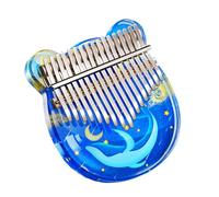 Kalimba Piano 17 Keys Acrylic Kalimba Cute Thumb Piano For Gilrs Beginner Finger Piano Musical Instruments (Color : 03)