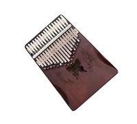 Kalimba Piano 17-tone Thumb Piano For Beginners Portable Kalimba Veneer Mahogany Finger Piano With Accessories