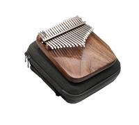 Kalimba Piano 21 Key Kalimba Keyboard Instruments Black Walnut Solid Wood Thumb Piano With Tuning Hammer