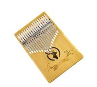 Kalimba Piano Bamboo Thumb Piano 17-tone Kalimba Finger Piano Musical Instrument With Accessories (Color : 02)
