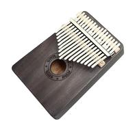 Kalimba Piano Black 17 Keys Kalimba Thumb Piano Mahogany Wood Beginner Finger Piano With Accessories Kits (Color : 02)