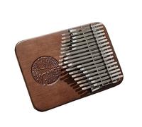 Kalimba Piano Black Walnut Double Layer Keys Mini Kalimba 34 Tone C Key Kalimba Thumb Piano Music Instruments
