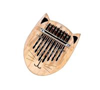 Kalimba Piano Cute Shape Thumb Piano Musical Instrument 8 Keys Wooden Mini Kalimba Finger Piano (Color : 01)