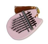 Kalimba Piano Exquisite Fingers Piano 8 Key Small Kalimba Wooden Compact Kalimba With Tuning Hammer For Beginners (Color : 03)