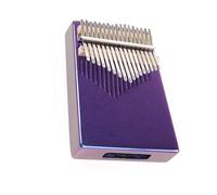 Kalimba Piano Solid Sapele Wood Blue & Purple Change Color 17 Key Piano Beautiful Kalimba Musical Instruments