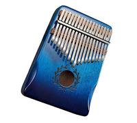 Kalimba Piano Solid Wood 17-key Thumb Piano Kalimba Finger Piano Instrument With Full Set Of Accessories (Color : 02)