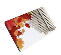 Kalimba Piano Wooden 17 Keys Kalimba Thumb Piano With Tune Hammer Portable African Finger Piano (Color : 01)