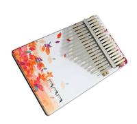 Kalimba Piano Wooden 17 Keys Kalimba Thumb Piano With Tune Hammer Portable African Finger Piano (Color : 03)