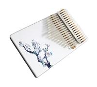Kalimba Piano Wooden 17 Keys Kalimba Thumb Piano With Tune Hammer Portable African Finger Piano (Color : 04)
