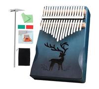 Kalimba Professional 17 Keys Thumb Piano Kalimba Body Musical Instruments With Accessories Creative Music Box(Style 1)