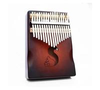 Kalimba Solid Peach Blossom Heart Love Instrument Chromatic Thumb Piano Professional Portable Beginner Thumb Piano C Sound (Color : 8)