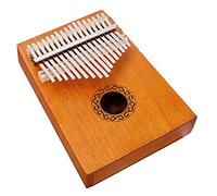 Kalimba Thumb Piano 17 Key Kalimba Thumb Piano Mahogany Music Instrument for Kids Adult Beginners for Kids Adult Beginners(Natural)