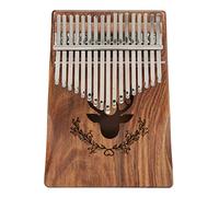 Kalimba Thumb Piano, 17 Keys Acacia Finger Piano Portable 17 Keys Thumb Piano Exquisite Wood Kalimba with Tune Hammer, Musical Instruments for Kid Adult Beginners Professional