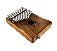 Kalimba Thumb Piano 17 Keys EQ Solid Acacia Kalimba Thumb Piano Link Speaker Electric Pickup with Cable Pent Aton Isch Kalimba Kalimba 17 Keys